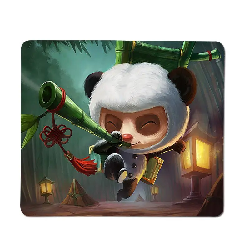 FHNBLJ Top Quality League of Legends Teemo Gamer Speed mouse Retail Small Rubber Mousepad mouse da gioco all\'ingrosso più venduto