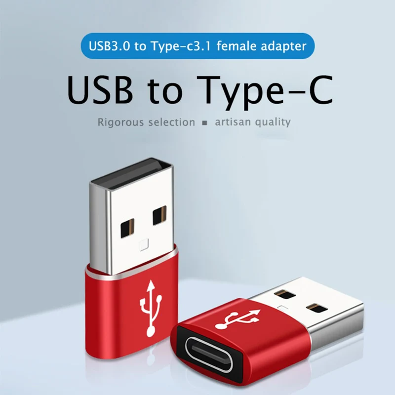 Mini Type-C To USB 3.0 Type A Adapter For iPhone Xiaomi 11 10 10T Pro Ultra Accessories Type C Data Converter Cable Adapter