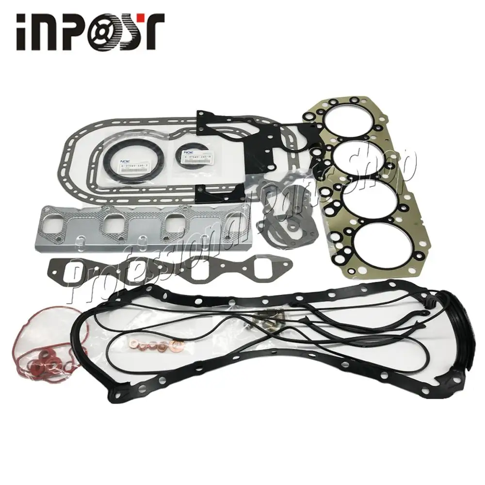 4JB1 Non-turbo Diesel Engine rebuild Kit For ISUZU Mustang Bobcat 2.8L