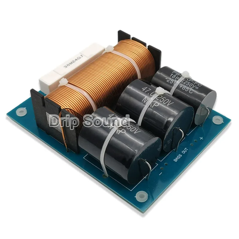 1 Uds 800W subwoofer de graves individuales altavoz Hi-Fi divisor de frecuencia pasiva filtros cruzados