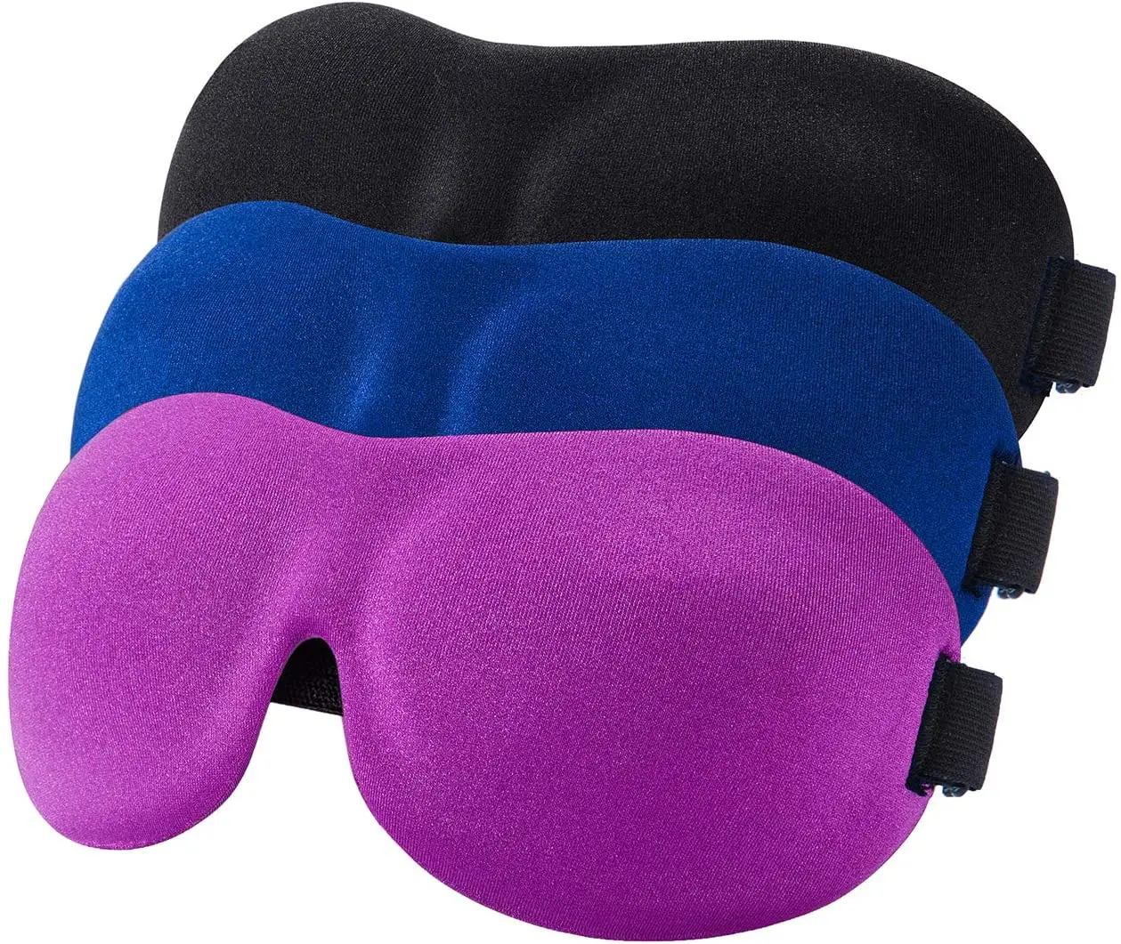 New style Sleep Mask,100% Blackout Eye Mask for Sleeping,Comfortable & Soft Night Blindfold for Women Men,Eye Shades for Travel