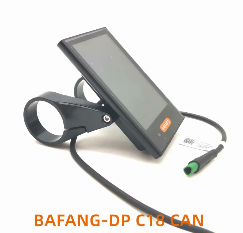 DP C18 Bafang central motor instrument motor LCD color screen DP-C18 CAN protocol  Pannel Speedometer