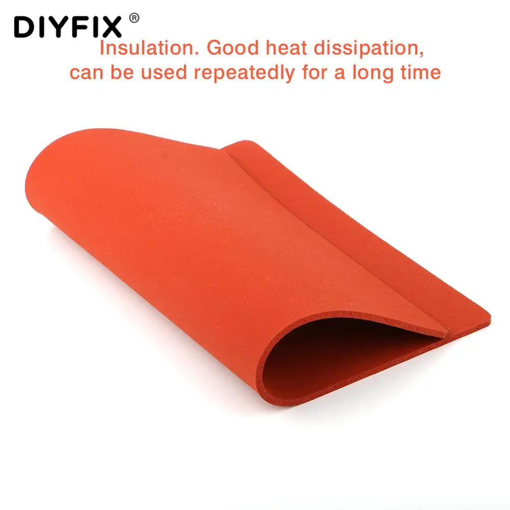 DIYFIX-لوحة إسفنجية سيليكون عالية الحرارة ، أداة إصلاح الهاتف المحمول لشاشة LCD ، منصة آلة
