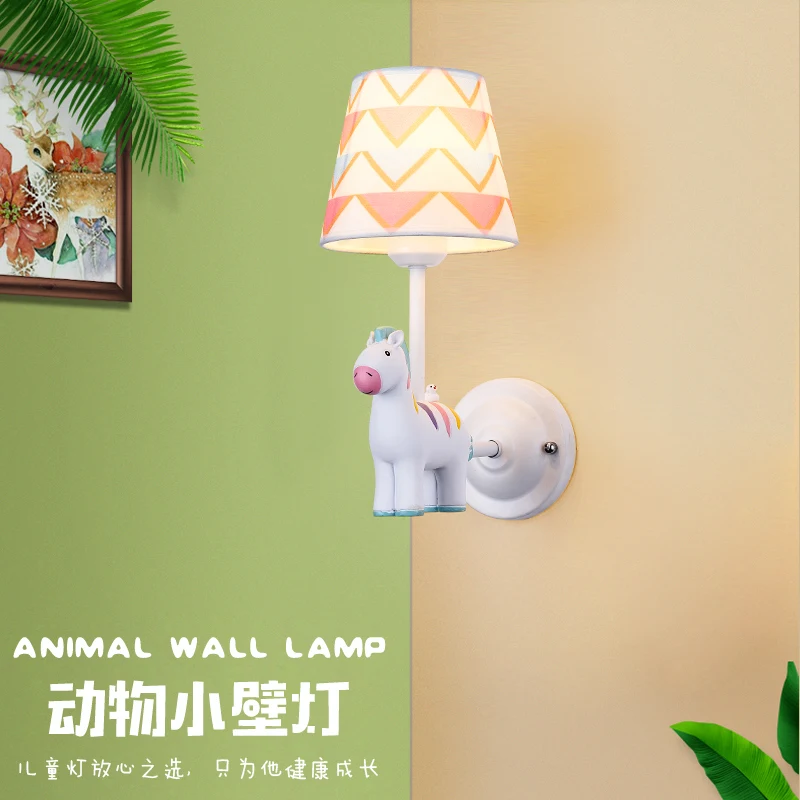 

ODYSEN Cartoon Wall Lamp Children's Room Home decor Interior Lighting Living Decoration Bedroom Bedside Cute sconce