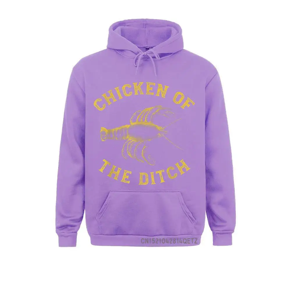 Crawfish Chicken Ditch Retro Cajun Food Gift Top Long Sleeve Hoodies Ostern Day Mens Sweatshirts Cool Hoods 2021 New Fashion