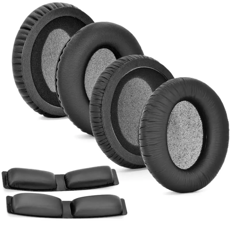 Replacement Ear Pads Headband Cushion Cover Earpad For KRK KNS6400 KNS8400 6400 8400 Headphones