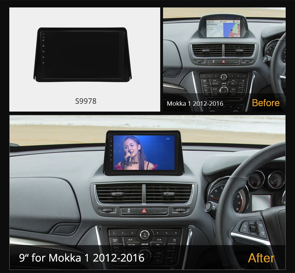 K7 720P 6G Ram 128G Rom Android 10.0 Car radio setero for Opel Mokka 1 2012 - 2016 Auto Audio 360 Panorama Optical 5G Wifi