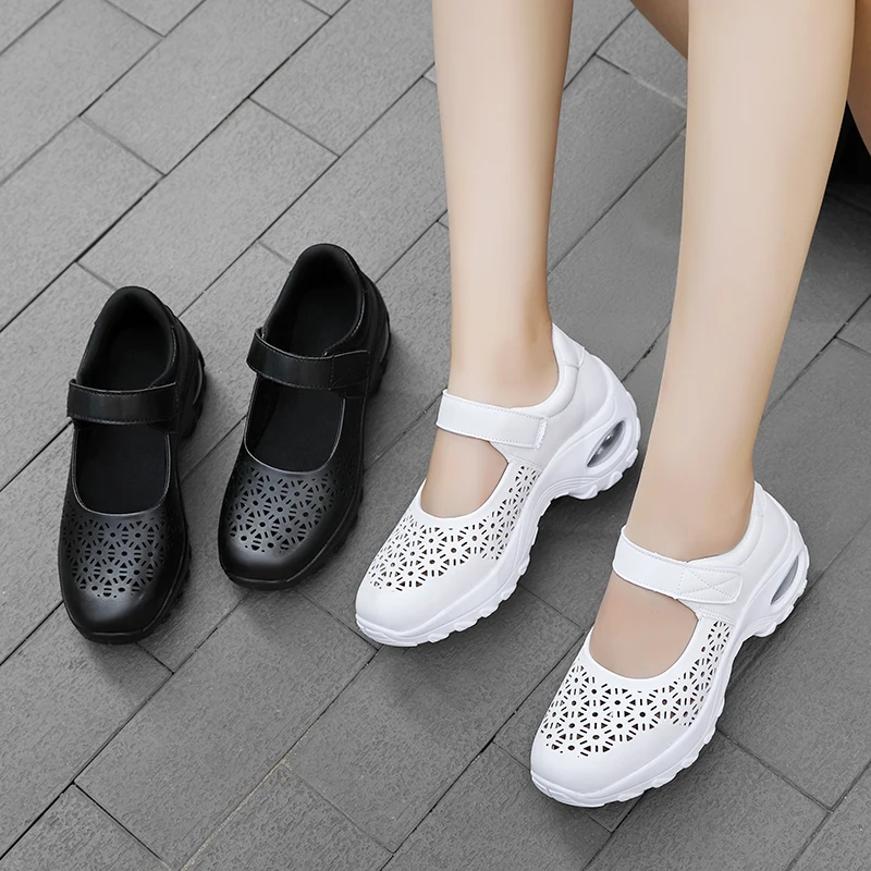 STRONGSHEN Women Shoes Fashion Breathable Walk Flat Casual Shoes Lady Shoes Women Tenis Feminino Shoes Lady Mesh Summer Shoes