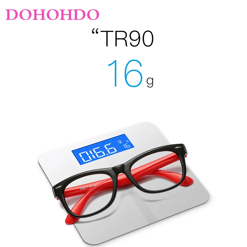 DOHOHDO Children Optical Glasses Frame Child Boy Girl Myopia Prescription Eyeglass Frames Clear Eyewear Spectacle Frame Okulary