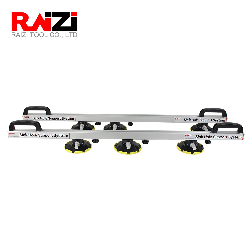 Raizi 1.2m-1.9m 2Pcs Sink Hole Saver With Manual Suction Cup For Tile Marble Countertop Installation Carry Protection Tool