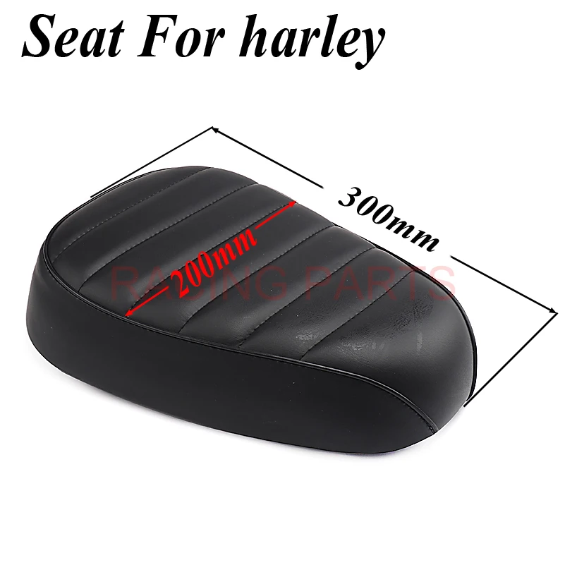 Motorcycle Accessories seat for Harley Cruises Rear Passenger Seat Conversion Retro Sucker Cushion