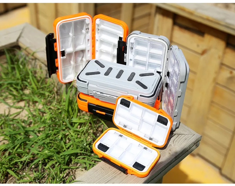 Waterproof Fishing Tackle Box Hooks Lures Accessories Box For Fishing Tool Storage Box Doublex Sided Carp Fishing Goods Boxes