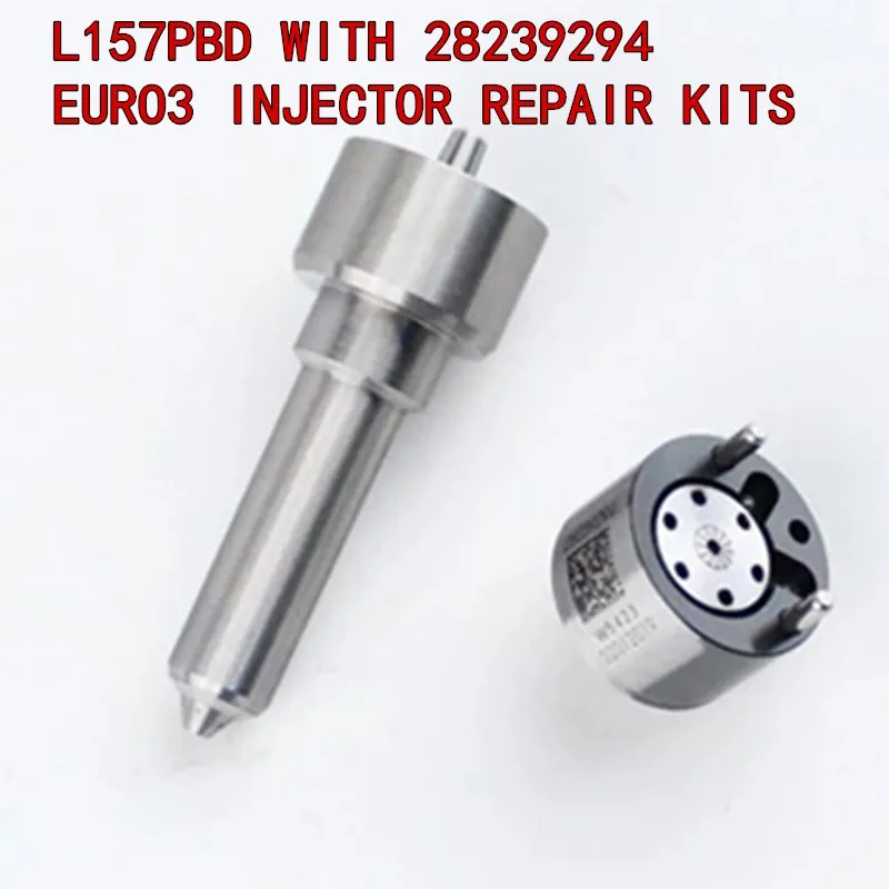 

Common rail Injector Repair kit 7135-650 Nozzle L157PBD L157PRD Valve Set 9308-621C 28239294 for SSANGYONG EJBR04701D EJBR03401D