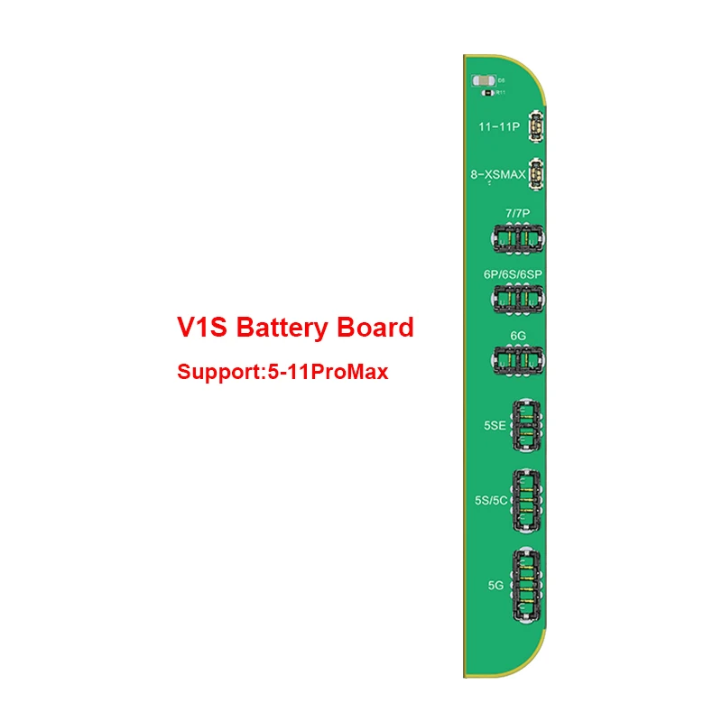 JC V1S Pin Sửa Chữa Ban Flex Cho Điện Thoại 11-12 Promax Pin Pop Ups Quả Phụ Sai Số Sức Khỏe Cảnh Báo Loại Bỏ lập Trình Viên