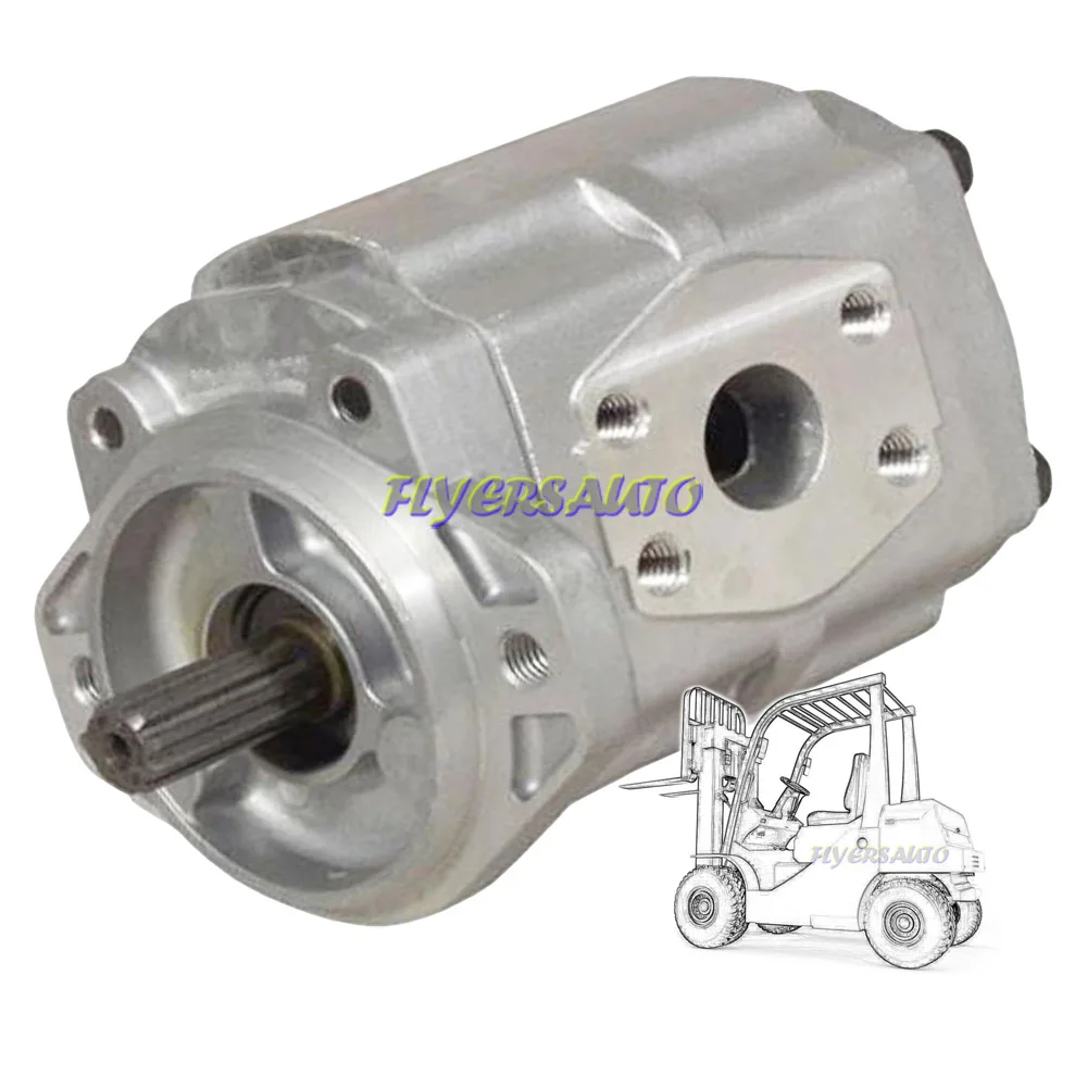 

FLYERSAUTO Forklift Parts Hydraulic Pump 67110-32071-71 For TOYOTA 4P 5P 4Y 5K 2J 1DZ 1Z Engine 3-5FD 2-5FG10-25 671103207171