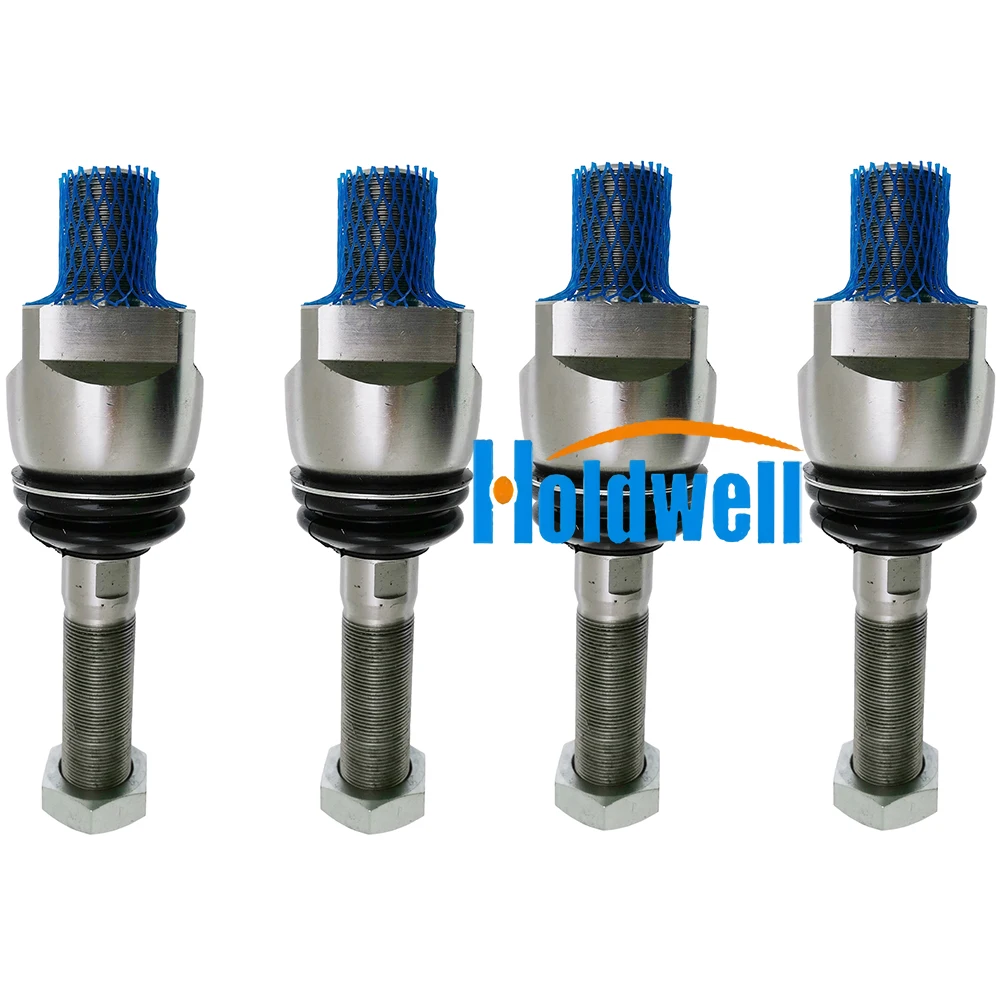 Holdwell 4 Pcs Axial Joint Steering Front 8036757 70022172 for LULL Telehandler 644E-42 944E-42 1044C-54