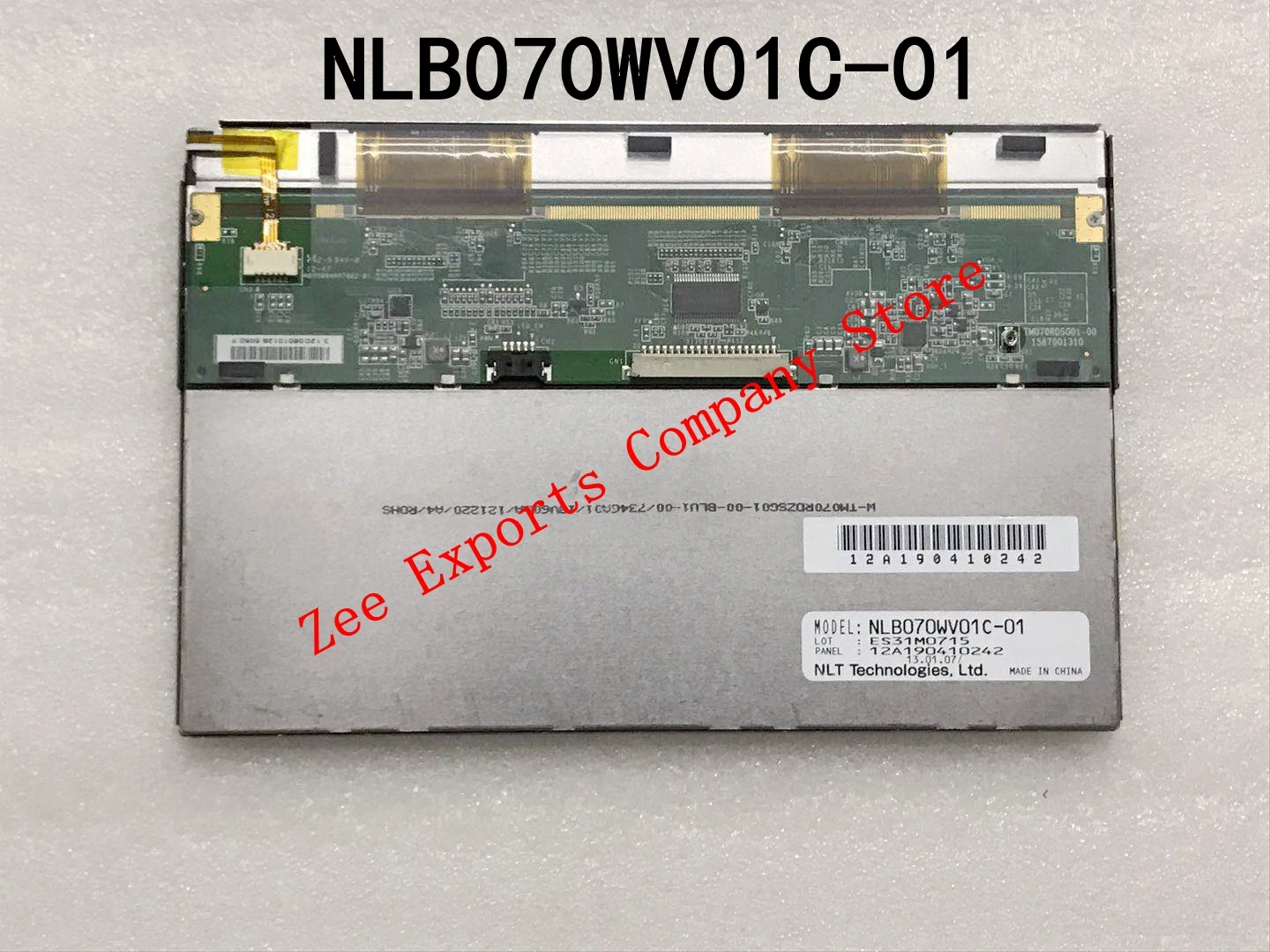 

7 Inch LCD NLB070WV01C-01 100% tested Original for Industrial Equipment in stock