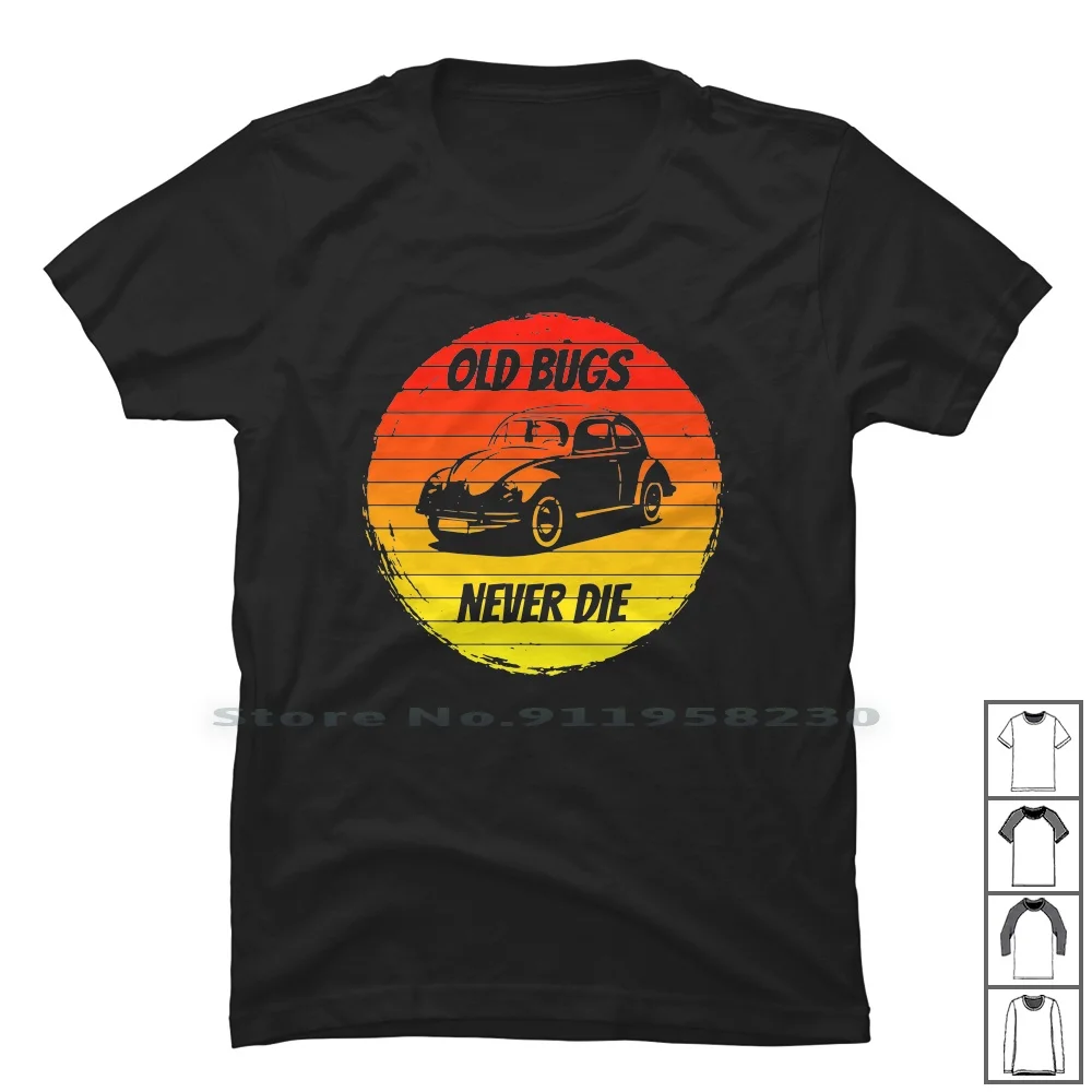 Beetle Car For People Who Like Beatle Cars T Shirt 100% Cotton Birthday Animals People Humor Comic Love Like Geek Who Fun Eat