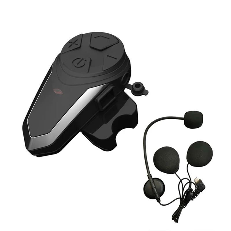 BTS3 Moto Casque Interphone 1200M BT-S3 IPX7 Étanche FM Casque Bluetooth-compatible 3 Riders groupe anti-casque Intercom