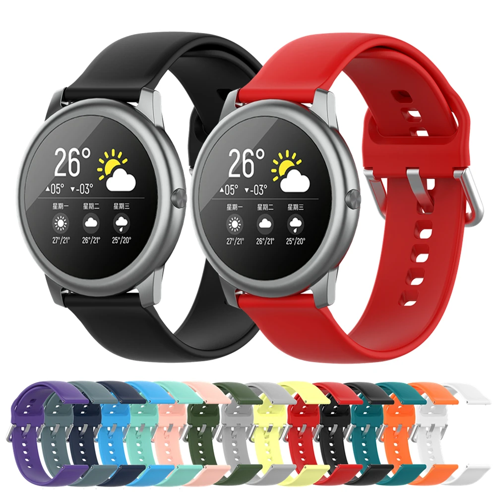 22mm Strap Für Haylou Solar LS05/RT LS05S Smartwatch Sport Band Armband Für OnePlus Uhr 46mm Für realme Uhr S Handgelenk Gurt