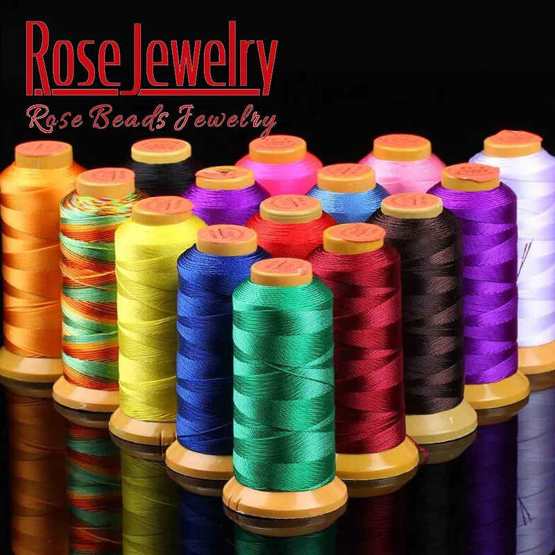 

High Quality Line Polyamide Cord 0.2 0.4 0.6 0.8 1mm Nylon Cord Sewing Thread For Rope Silk Beading String DIY Jewelry Making