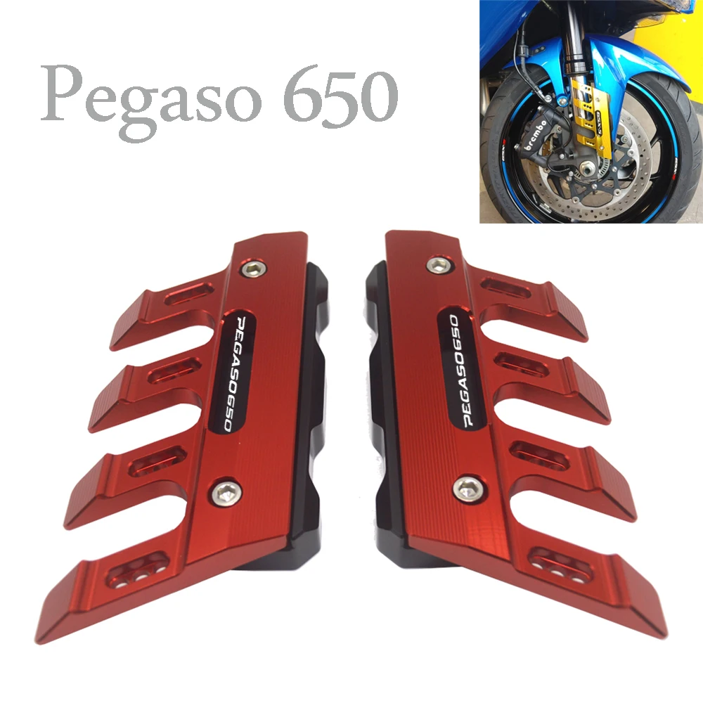 Per Aprilia Pegaso 650 parafango universale per moto protezione laterale supporto ammortizzatore copertura parafango anteriore cursore anticaduta