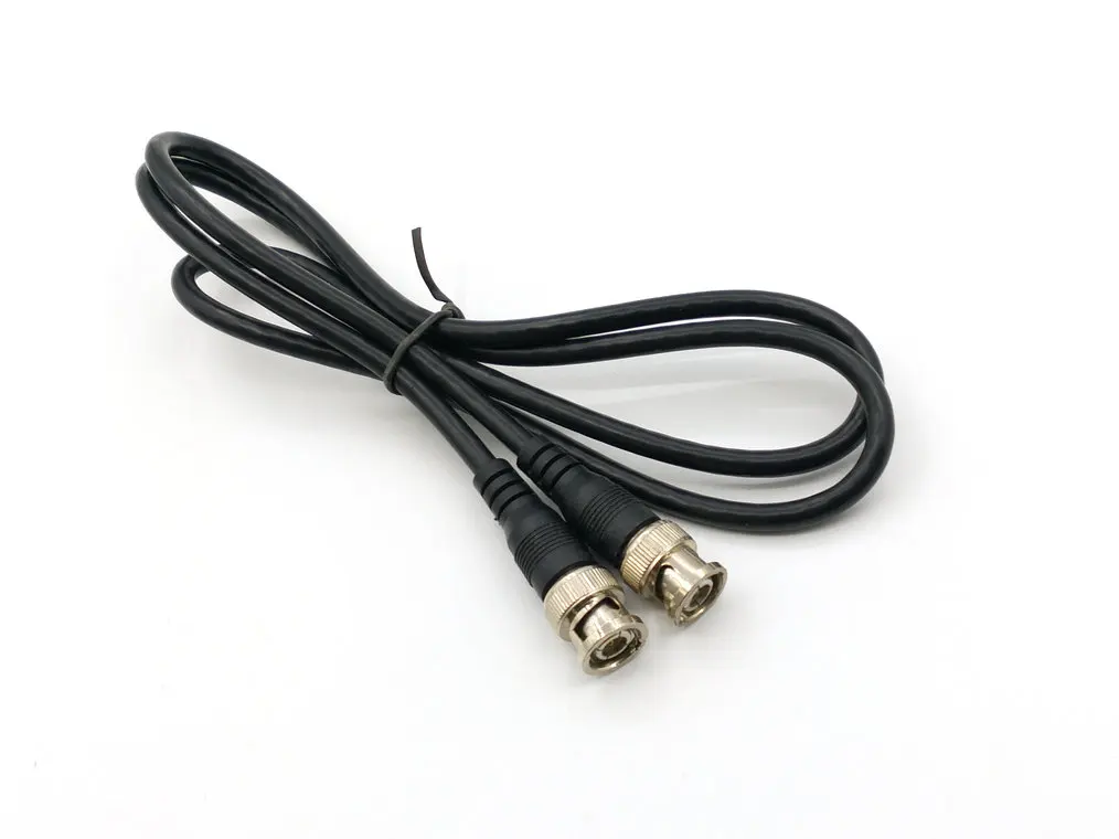 1pcs BNC Male RG59 to BNC Male 75 ohm Coaxial Cable  for Surveillance Cameras