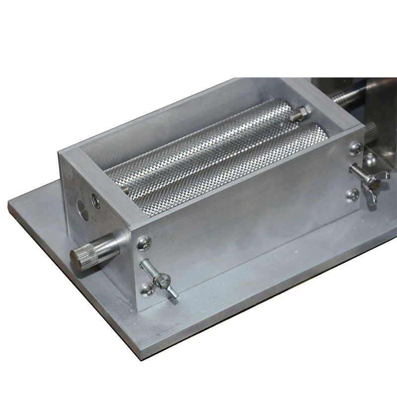 مطحنة الشعير الكهربائية 60 واط مطحنة دقيق 220 فولت صغيرة الكربون الصلب الفولاذ المقاوم للصدأ الأسطوانة طاحونة معالجة القمح المنزلية