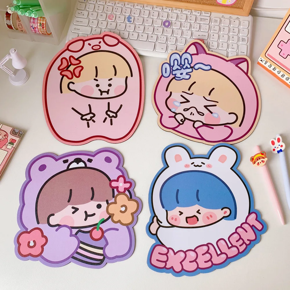 وسادات ماوس كاواي مقاس 19 × 22 سنتيمتر للبنات ، غير قابلة للانزلاق ، سطح مكتب كرتوني لطيف ، وسادات أكواب ، حصيرة مقاومة للماء ، ديكور منزلي ومكت...