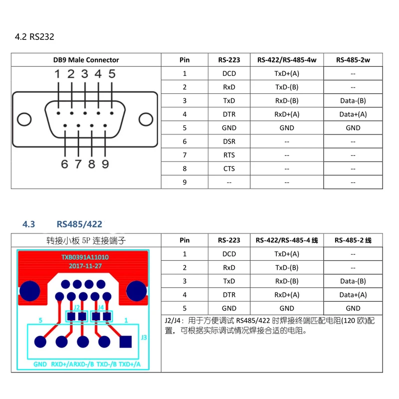 Imagem -04 - Conversor de Dispositivo Serial de Portas Ethernet para Rs232 422 485 Suporta Vcom Tcp Server Tcp Client Udp Mode Grau Industrial