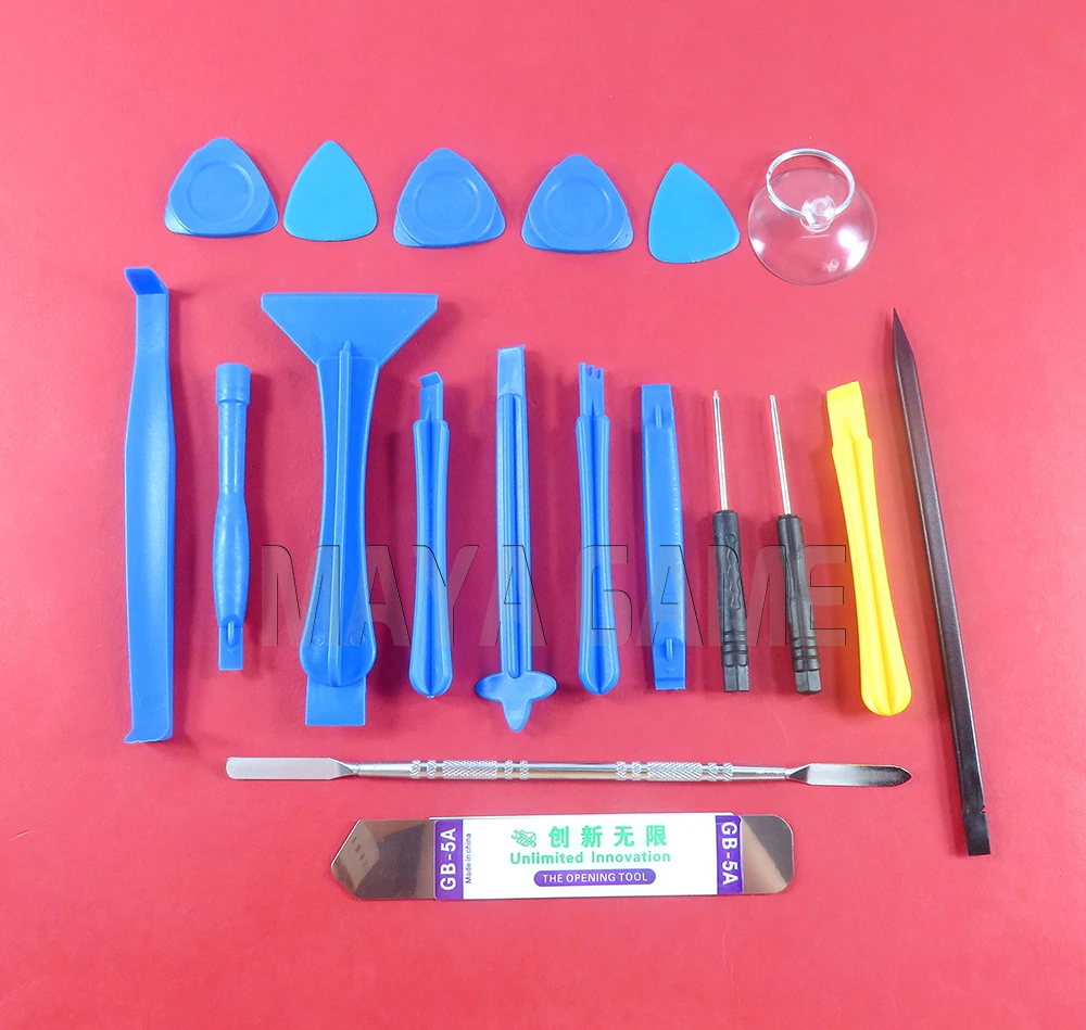 1set 19 in 1 Mobile Phones Opening Screen Pry Repair Kit Screwdrivers Telephone Tools Set For PS4 XBOXONE Switch XBOX360