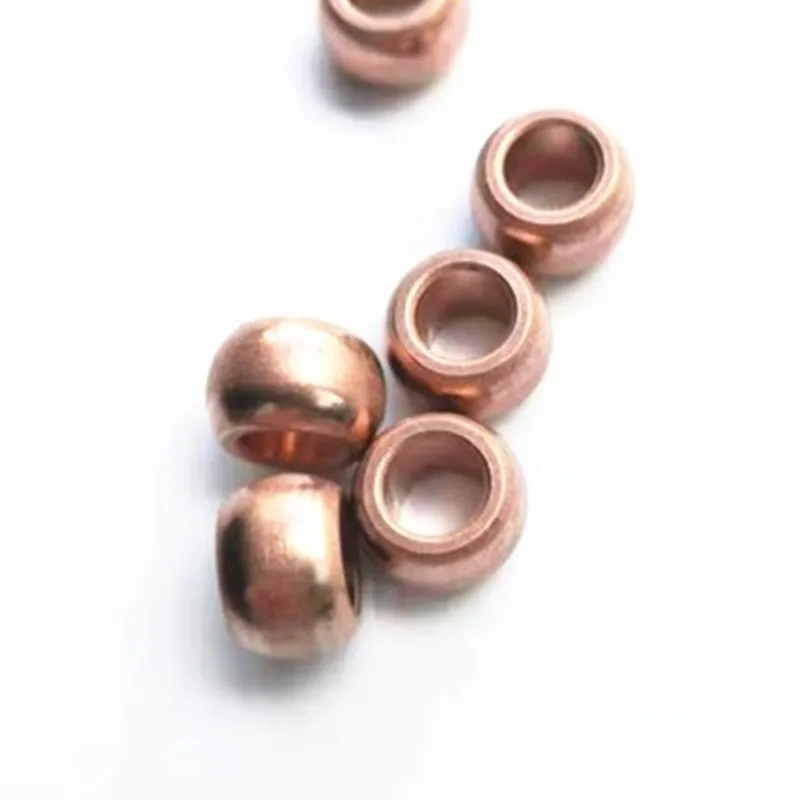 10pcs Ball Bearing Inner Diameter 6mm Ball Diameter 11mm Height 7mm Iron Copper Base Powder Metallurgic Copper Sleeve gear