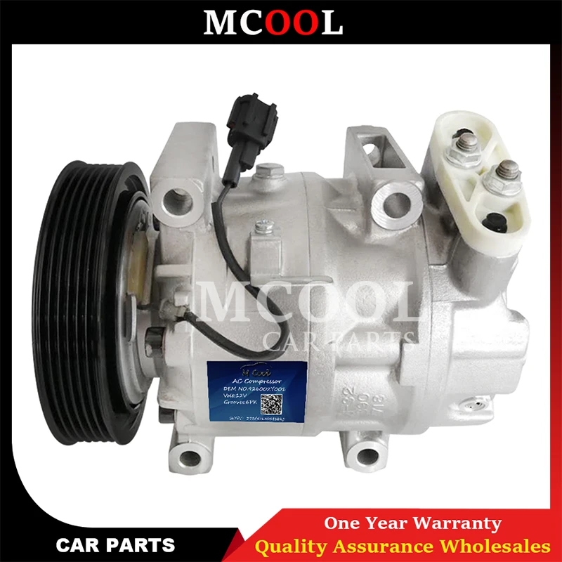 NEW AC Compressor Car Parts For Nissan Maxima Infiniti 1999 2000 2001 92600-2Y001 92600-2Y010 92131-2Y900 922004Y80A