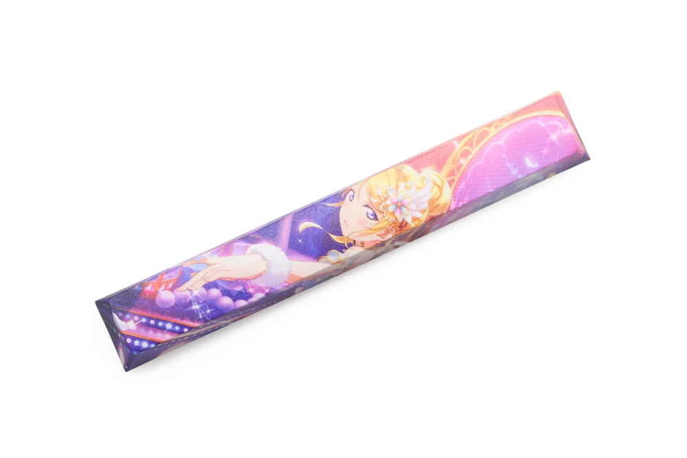 Allover dye subbed Keycap Novelty 6.25u spacebar pbt for keyboard EliAyase Saber