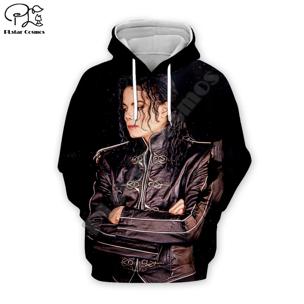 PLstar Cosmos Pop King Michael Jackson casual Streetwear Pullover colorful 3DPrint Zipper/Hoodies/Sweatshirt/Jacket/Men Women s9