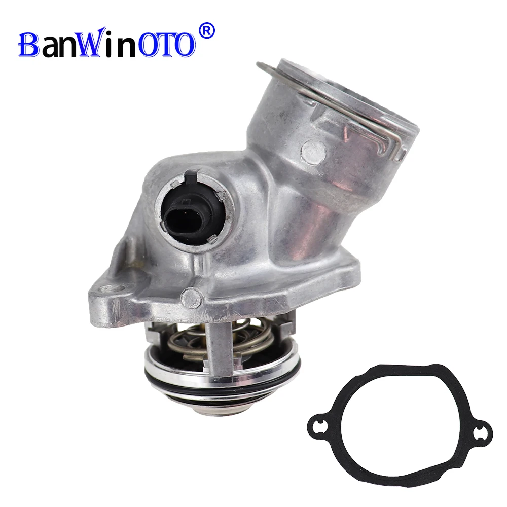 2722000015 2722000115 Aluminium Engine Thermostat Housing Fit For Mercedes Benz C280 C300 C350 CLK350 ML350 SLK280 SLK300 SLK350