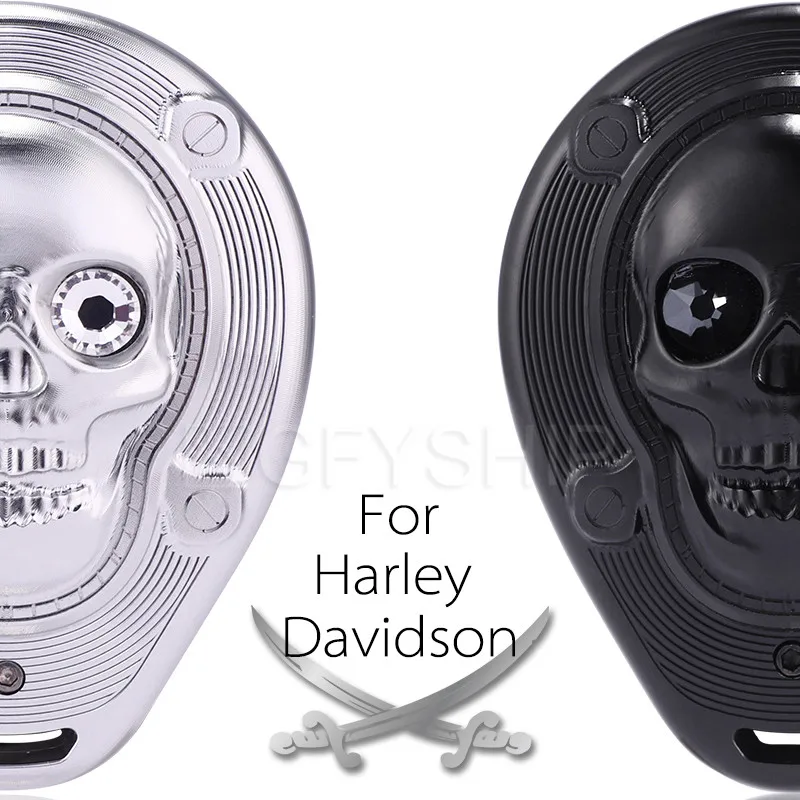 Per Harley Touring Sportster Dyna Softail Trike Street Tutti i Modelli 2007-2020 Road King CNC Custodia Chiave Del Motociclo Protezione Chiave