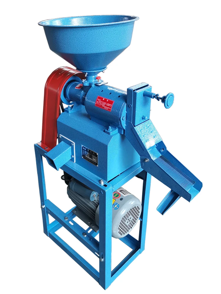 

Rice Husking Machine Small 220V Rice Processing Machine Rice Hulling Grain Peeling Machine Pulverizer New Rice Milling Machine