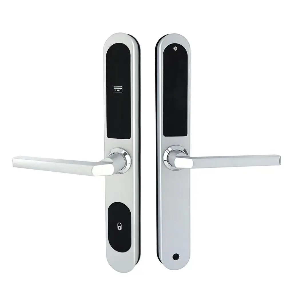 Serrure de porte électronique intelligente pour hôtel, carte RFID intelligente, serrure de porte numérique sans clé, coffre-fort pour hôtel,