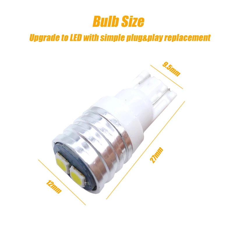 4x W5W T10 LED Light Bulbs 3030 Smd Led Car Light For Volvo C30 S40 S80 V40 V50 V60 V70 Xc60 Xc70 Xc90 Interior Map Dome Lights