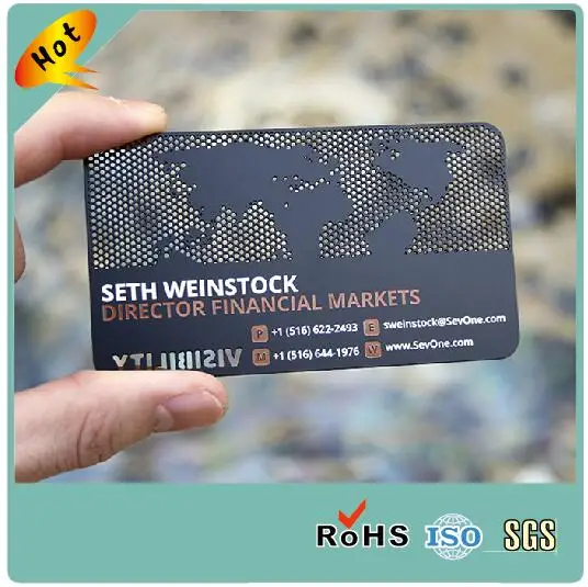 China supplier metal business card