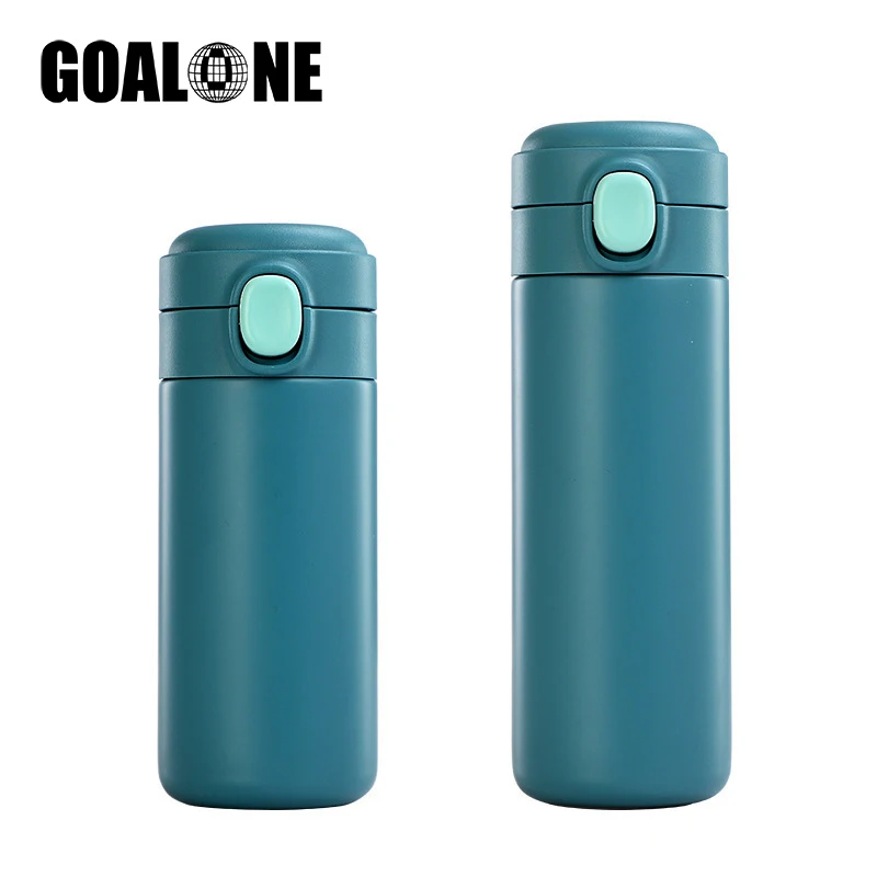 

GOALONE 300/400ml Stainless Steel Vacuum Flask Portable Mini Thermos Cup BPA Free Coffee Travel Mug Leakproof Sports Water Flask