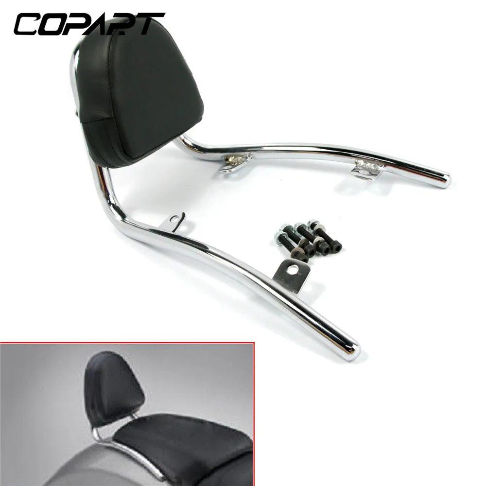 

Motorcycle Rear Passenger Sissy Bar With Luggage Rack Backrest Cushion Pad For Honda Fury VT1300CX VT 1300 CX 2010-2021