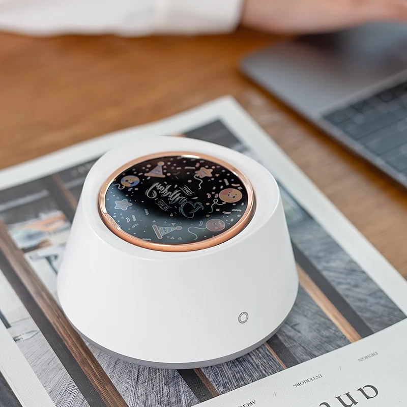 Multifunctional Night Light LED Projector 3 in 1 Rechargeable Music Baby Sensory Lights Desk Lamp With Puzzle