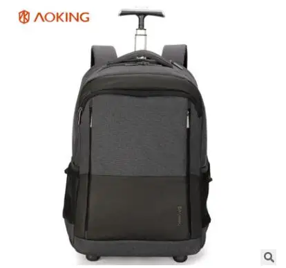 Men Rolling Luggage backpack bags on wheels Travel trolley bag  wheeled backpack for Business Cabin Travel baggage bags suitcase