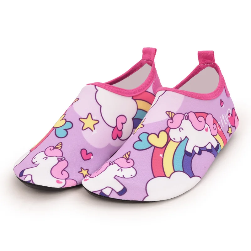 

Children Beach Shoes Baby Soft Floor Indoor Slipper Snorkeling Swim Socks Boys And Girls Anti-slip Home Barefoot Kids Slippers