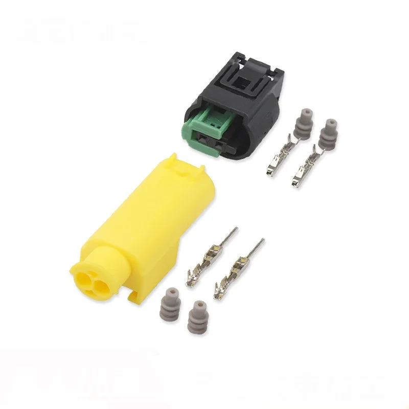 

100Sets Tyco AMP 2Pin Outdoor Temperature Sensor Plug Auto Oxygen Sensor Plug Connector 2-967642-1 1-967644-1 968405-1