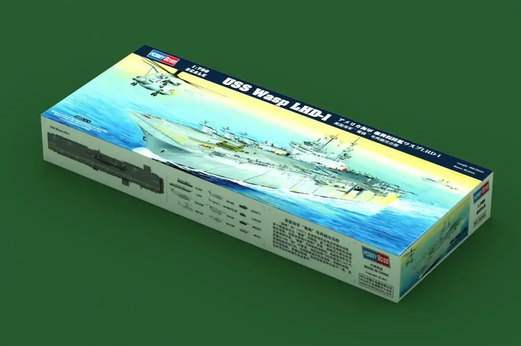 

Hobbyboss Model Kit 1/700 83402 Scale USS Wasp LHD-1