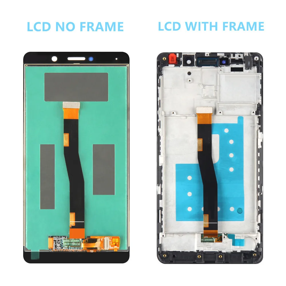 5.5\'\' For Huawei LCD Display For Huawei Honor 6X BLN-L24 BLN-AL10 BLN-L21 BLN-L22 touch screen Digitizer Assembly Frame