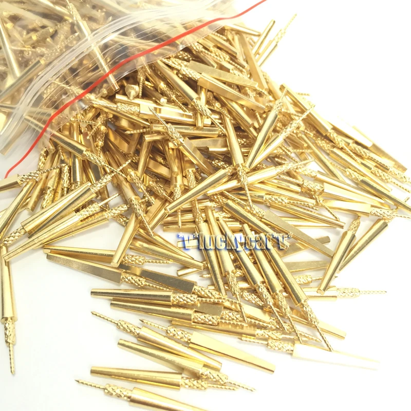 

NEW 1000Pcs/bag DENTAL LAB BRASS DOWEL STICK PINS With Spike MEDIUM 2#